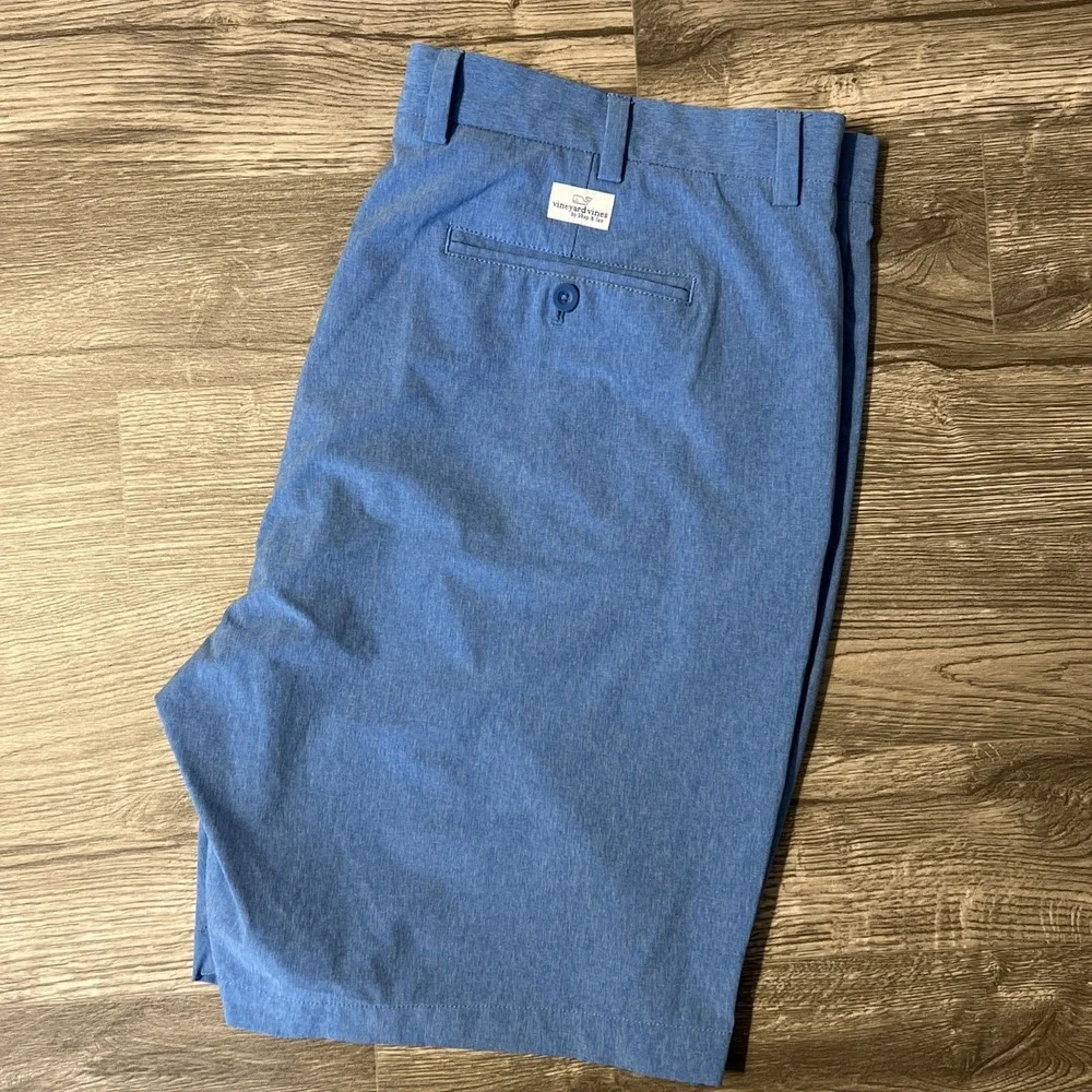 Vineyard Vines‎ Breaker Performance Unlined Blue Board Shorts Size 40x8.5 - Picture 2 of 8